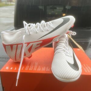 Nike Mercurial Superfly 9 Club Fg/Mg Cleats Size 11 Red White Black DJ5961-600